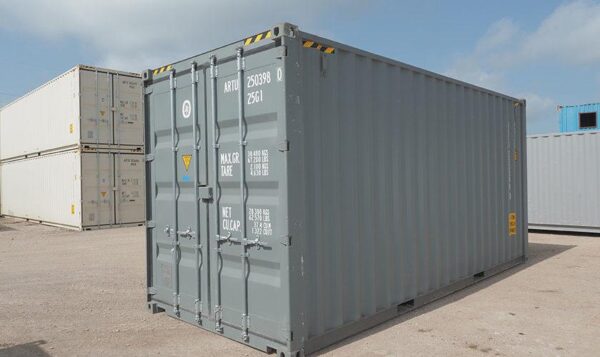 Container 20 pieds gris (1er voyage)
