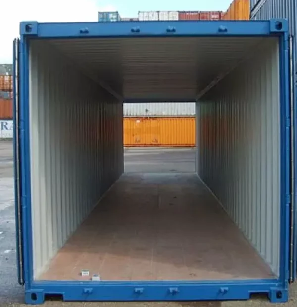Conteneur 40 pieds en 1er voyage - double porte