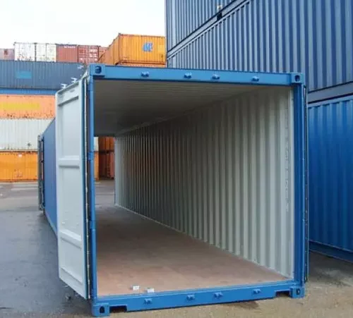Conteneur 40 pieds en 1er voyage - double porte