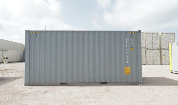 Container 20 pieds gris (1er voyage)