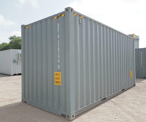 Container 20 pieds gris (1er voyage)