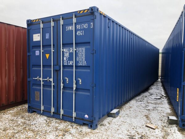 Container 40 pieds 2e voyage