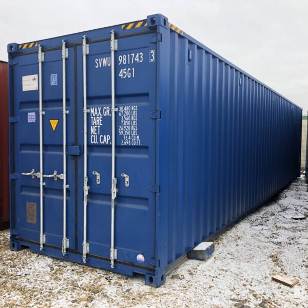 Container 40 pieds 2e voyage