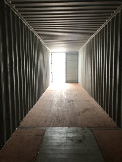 Container 40 pieds 2e voyage