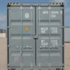Container 20 pieds gris (1er voyage)