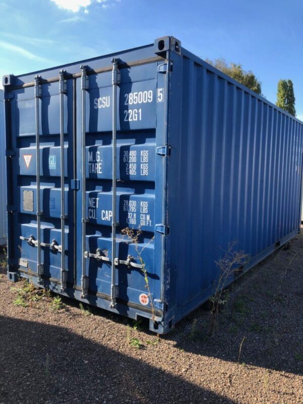 Container 20 pieds 2ᵉ voyage