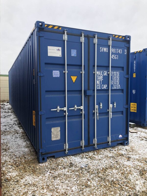 Container 40 pieds 2e voyage