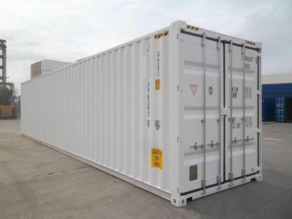 Container 40 pieds – 1er voyage