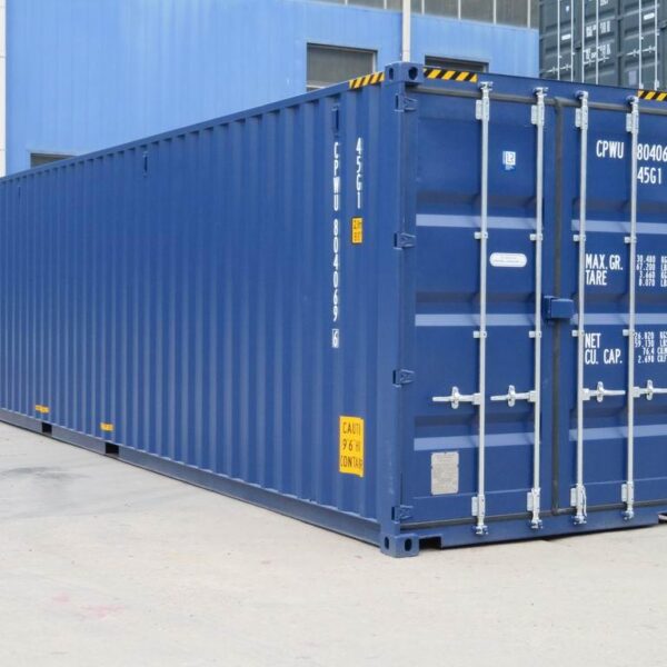 Container 40 pieds 1er voyage