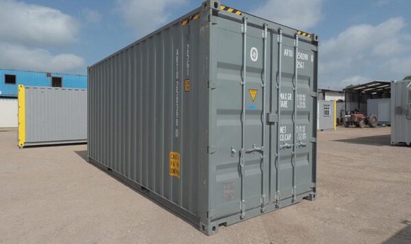 Container 20 pieds gris (1er voyage)