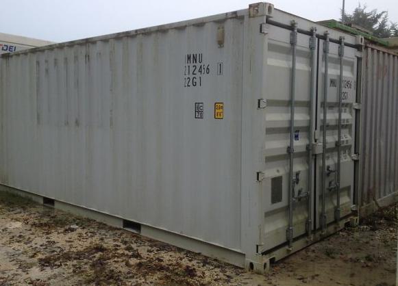 Container 20 pieds 2ᵉ voyage