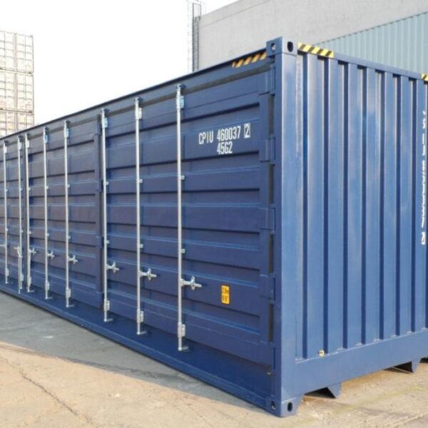 Container 40 pieds High Cube – Open-Side 1er Voyage
