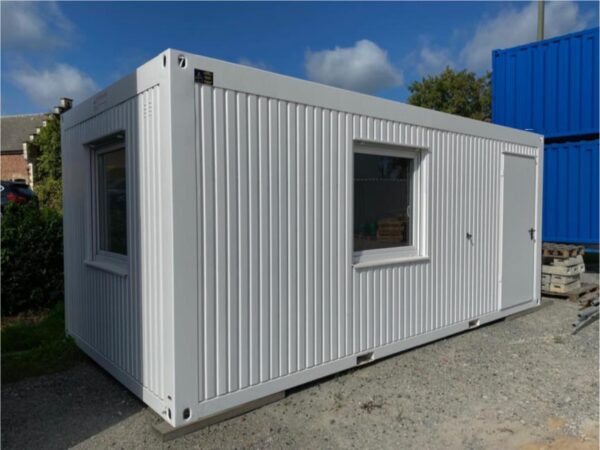 e86b99d3-f2f4-4712-9b4e-32d239b378c2 Container Bureau Blanc - 20 Pieds