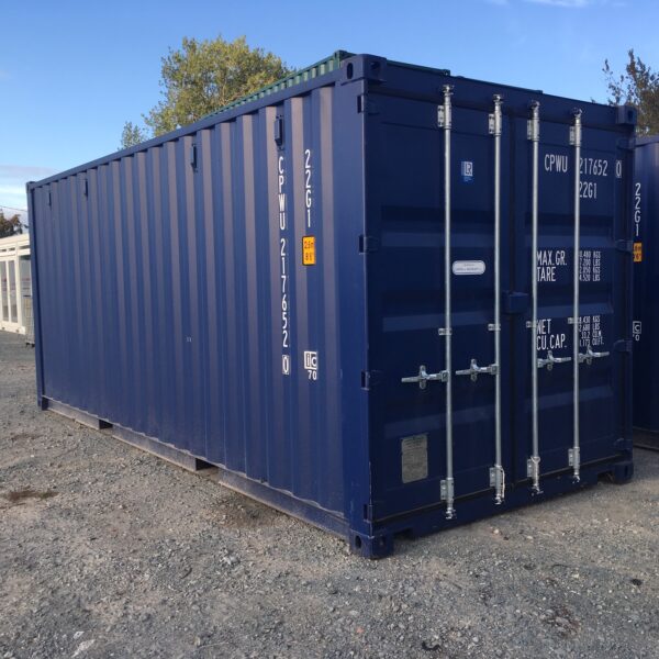 20 Pieds 1er Voyage Bleu