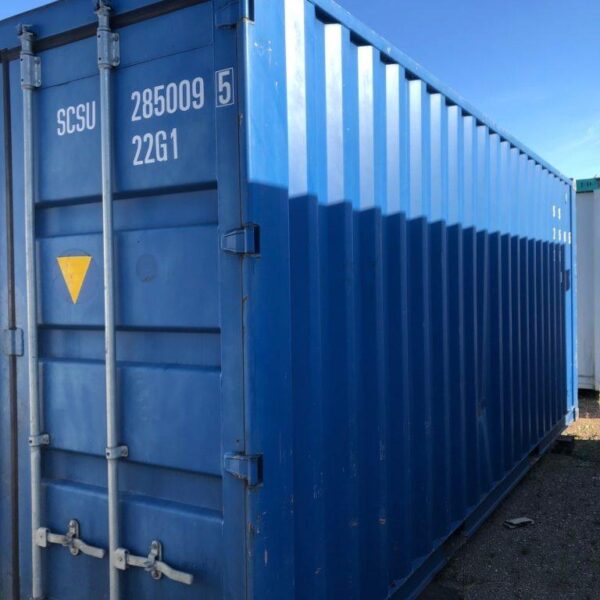 Container 20 pieds 2ᵉ voyage